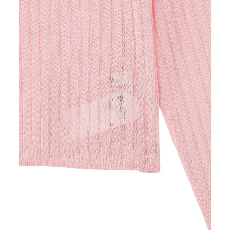 シアーリブカーディガン | earth music&ecology  | 詳細画像25 