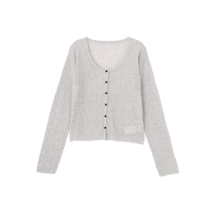 シアーリブカーディガン | earth music&ecology  | 詳細画像29 