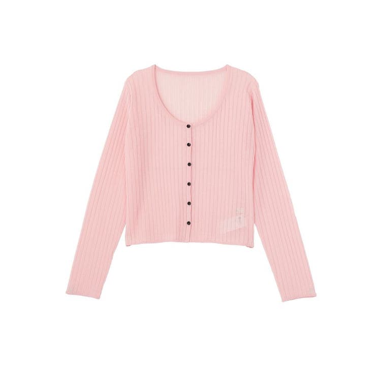 シアーリブカーディガン | earth music&ecology  | 詳細画像31 