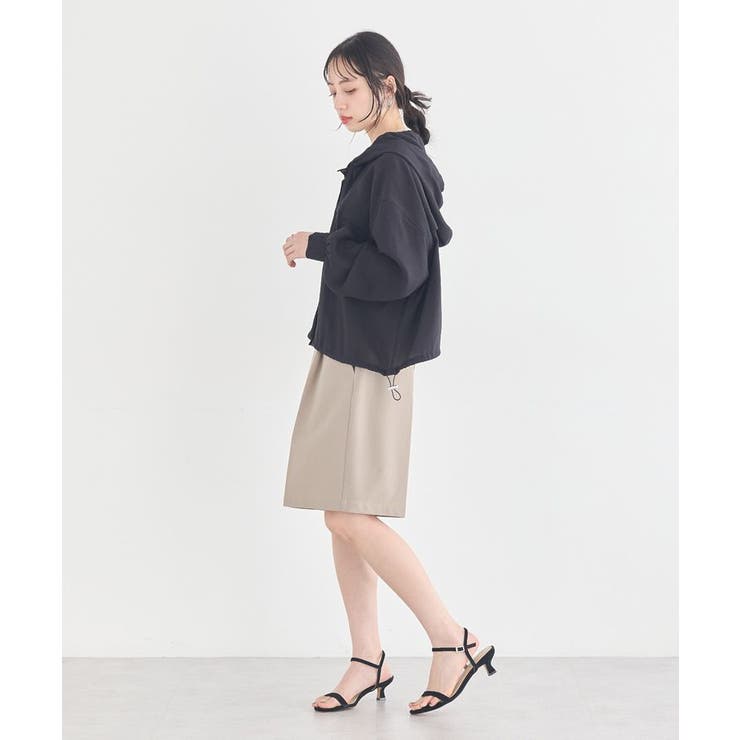 【フード取り外し可能】シアーシャツブルゾン | earth music&ecology  | 詳細画像7 