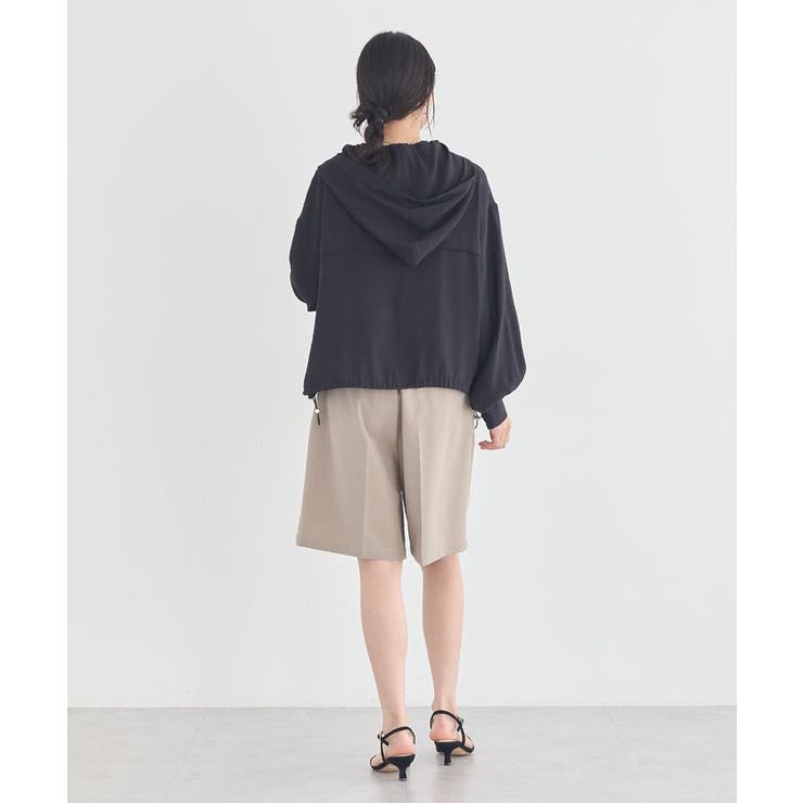 【フード取り外し可能】シアーシャツブルゾン | earth music&ecology  | 詳細画像8 