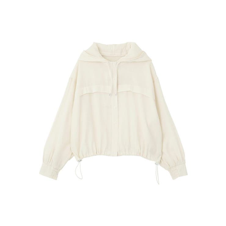 【フード取り外し可能】シアーシャツブルゾン | earth music&ecology  | 詳細画像34 