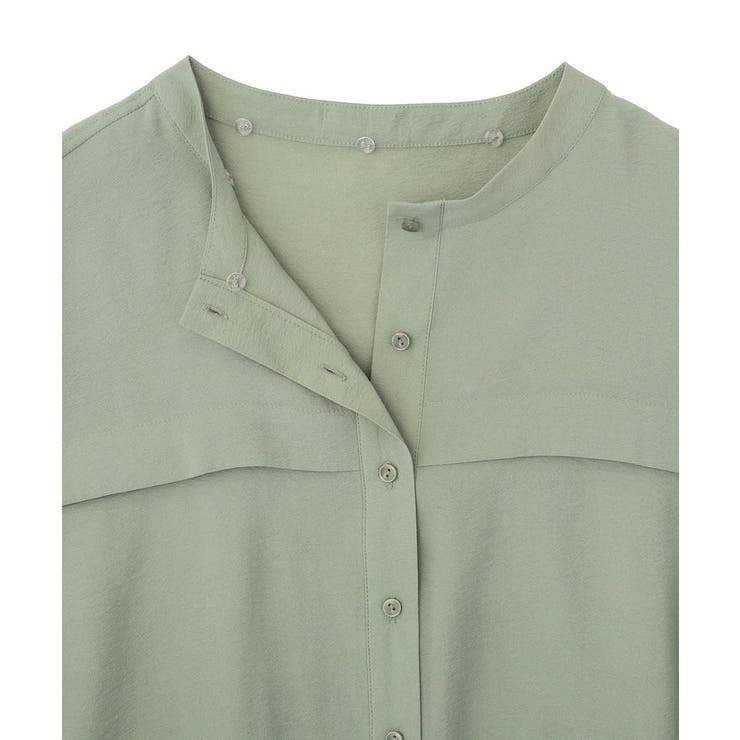 【フード取り外し可能】シアーシャツブルゾン | earth music&ecology  | 詳細画像29 