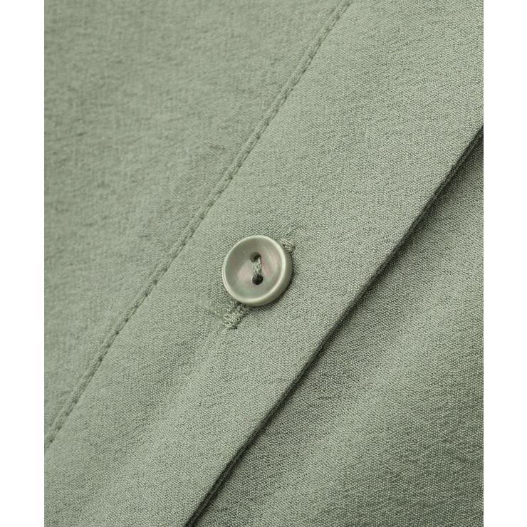 【フード取り外し可能】シアーシャツブルゾン | earth music&ecology  | 詳細画像31 