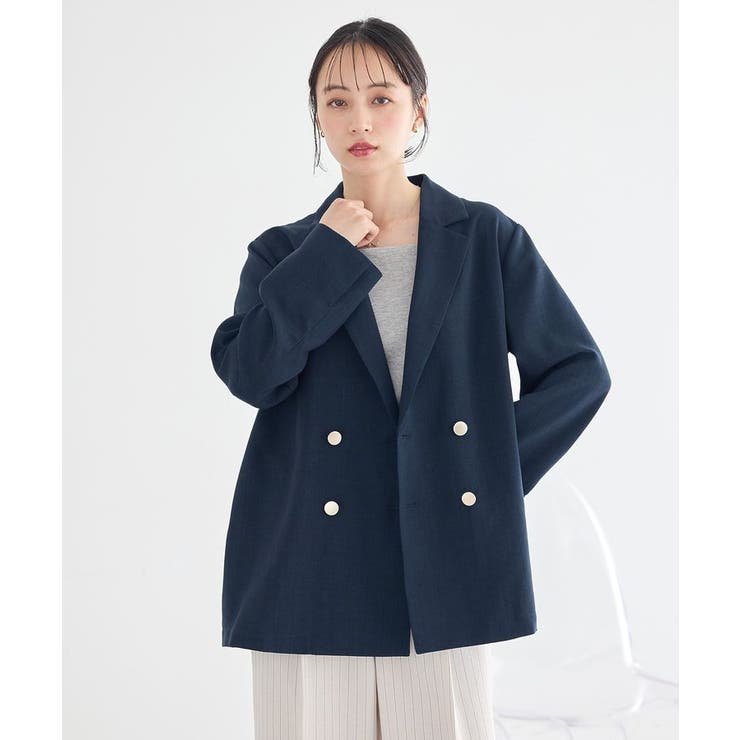 【セットアップ対応】アソート金ボタンジャケット | earth music&ecology  | 詳細画像19 