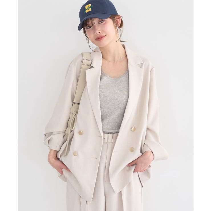 【セットアップ対応】アソート金ボタンジャケット | earth music&ecology  | 詳細画像25 