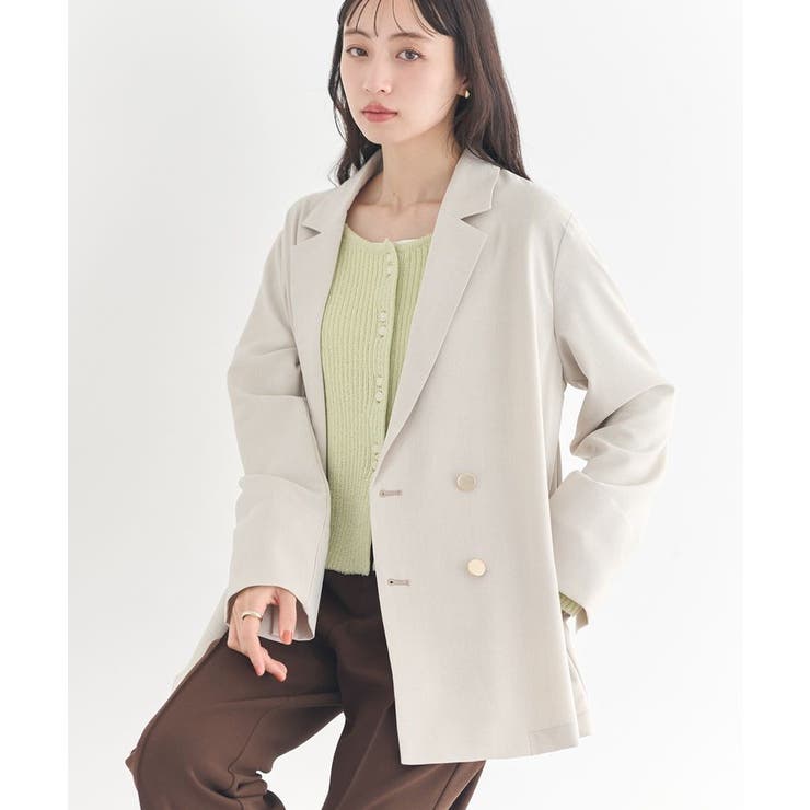 【セットアップ対応】アソート金ボタンジャケット | earth music&ecology  | 詳細画像3 