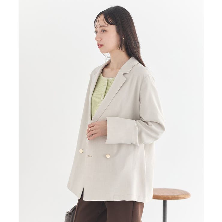 【セットアップ対応】アソート金ボタンジャケット | earth music&ecology  | 詳細画像5 