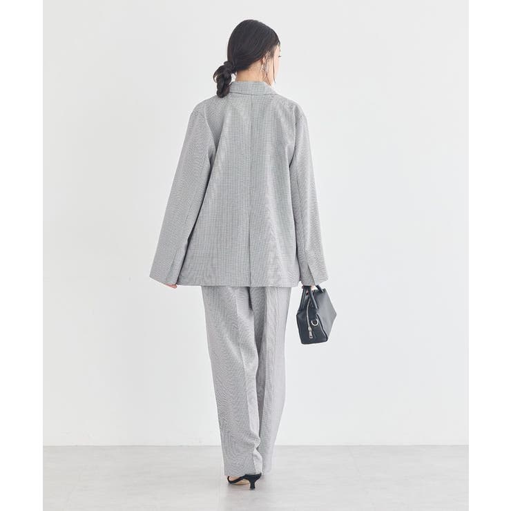 【セットアップ対応】アソートツータックベルトパンツ | earth music&ecology  | 詳細画像20 