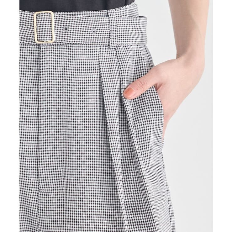 【セットアップ対応】アソートツータックベルトパンツ | earth music&ecology  | 詳細画像22 