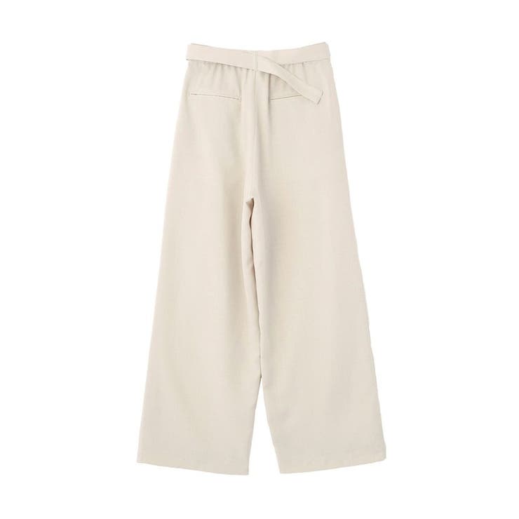 【セットアップ対応】アソートツータックベルトパンツ | earth music&ecology  | 詳細画像26 