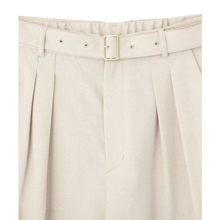 【セットアップ対応】アソートツータックベルトパンツ | earth music&ecology  | 詳細画像27 