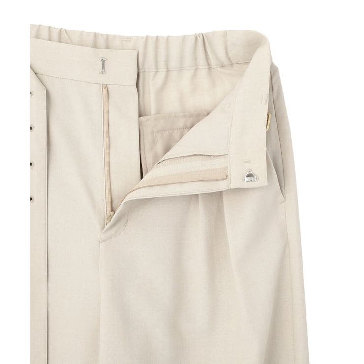 【セットアップ対応】アソートツータックベルトパンツ | earth music&ecology  | 詳細画像31 