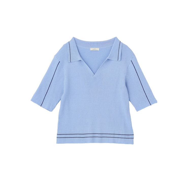 ラインカラーポロニット | earth music&ecology  | 詳細画像29 