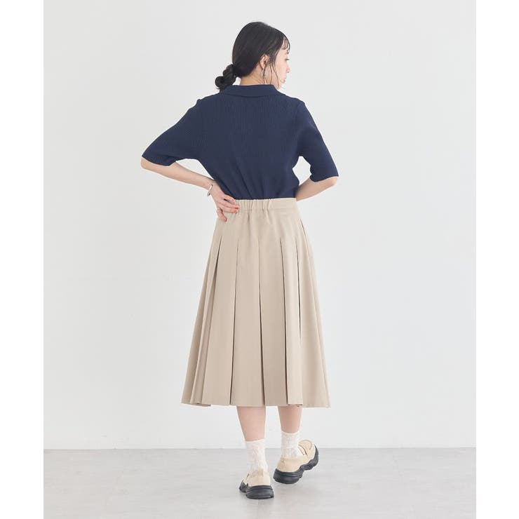 ミニフリルポロカーディガン | earth music&ecology  | 詳細画像13 