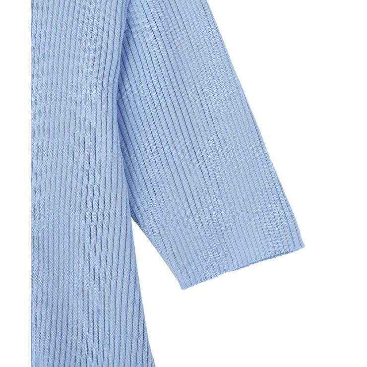 ミニフリルポロカーディガン | earth music&ecology  | 詳細画像21 