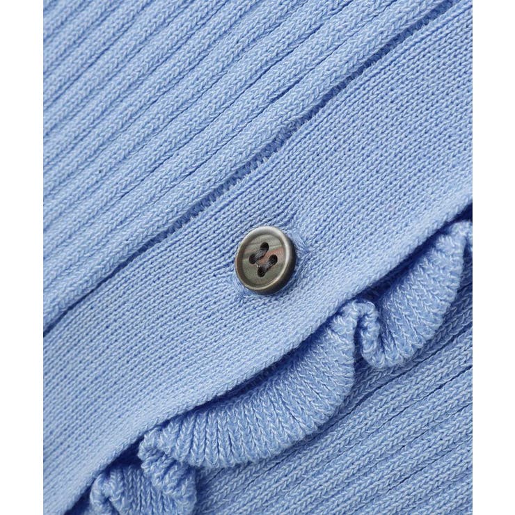 ミニフリルポロカーディガン | earth music&ecology  | 詳細画像23 