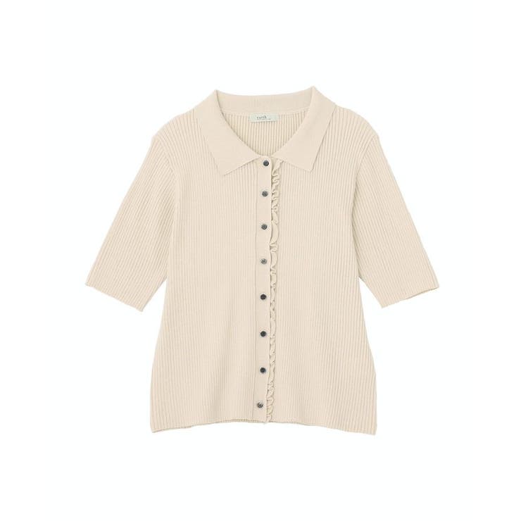 ミニフリルポロカーディガン | earth music&ecology  | 詳細画像28 