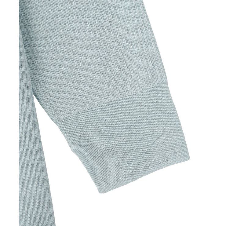 テーラーカラーニットカーディガン | earth music&ecology  | 詳細画像23 