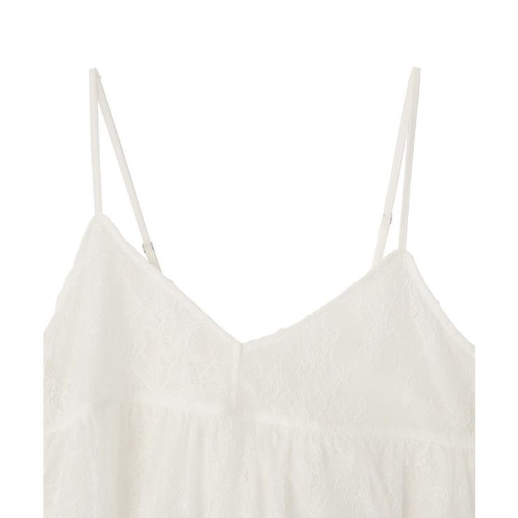 フリンジレースバックリボンキャミ | earth music&ecology  | 詳細画像15 