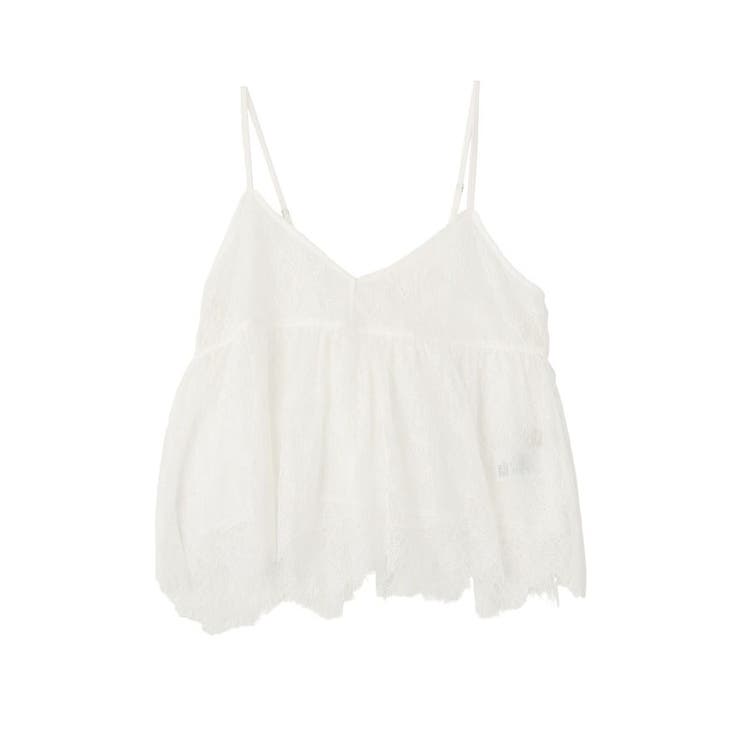 フリンジレースバックリボンキャミ | earth music&ecology  | 詳細画像23 