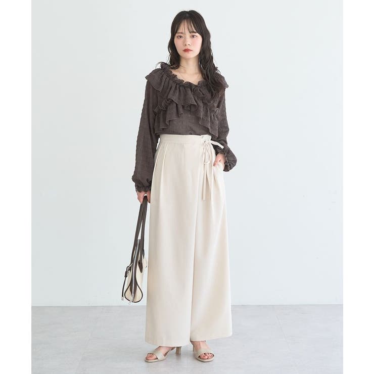 ラップパンツ | earth music&ecology  | 詳細画像4 