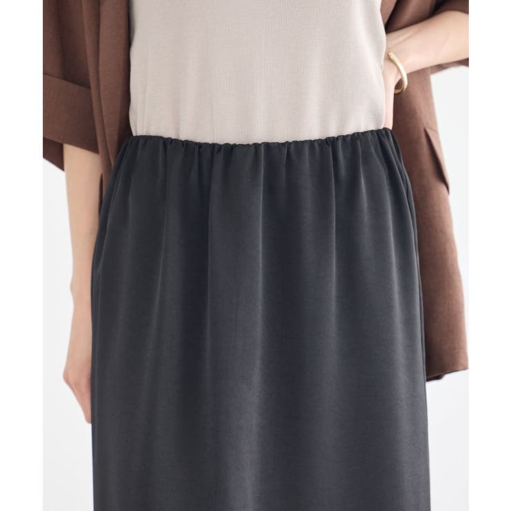 サテンレーススカート | earth music&ecology  | 詳細画像24 