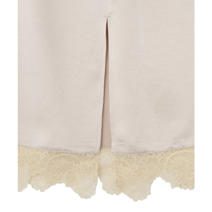 サテンレーススカート | earth music&ecology  | 詳細画像31 