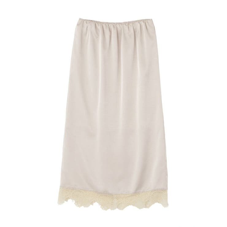 サテンレーススカート | earth music&ecology  | 詳細画像35 