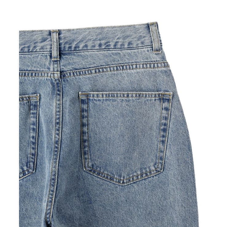 ウエストアシメデニムパンツ | earth music&ecology  | 詳細画像30 