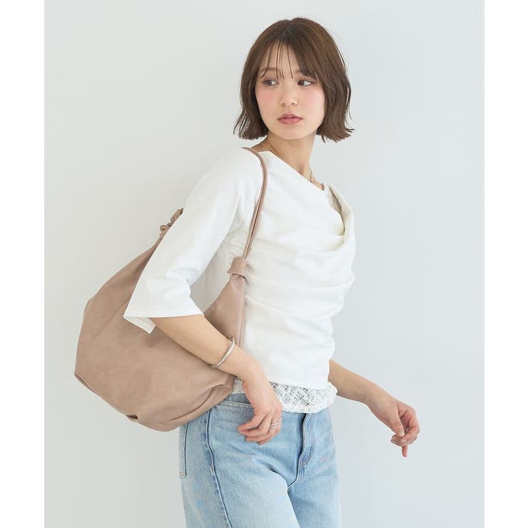 レースレイヤードドレーププルオーバー | earth music&ecology  | 詳細画像17 