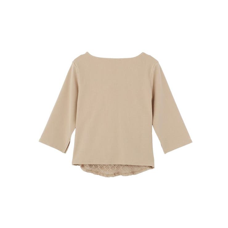 レースレイヤードドレーププルオーバー | earth music&ecology  | 詳細画像24 