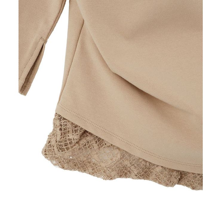 レースレイヤードドレーププルオーバー | earth music&ecology  | 詳細画像28 