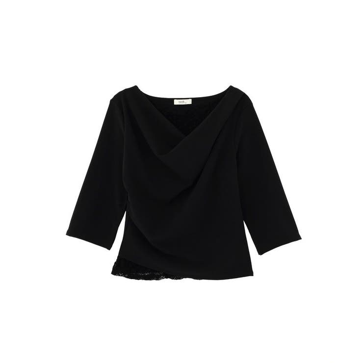 レースレイヤードドレーププルオーバー | earth music&ecology  | 詳細画像34 