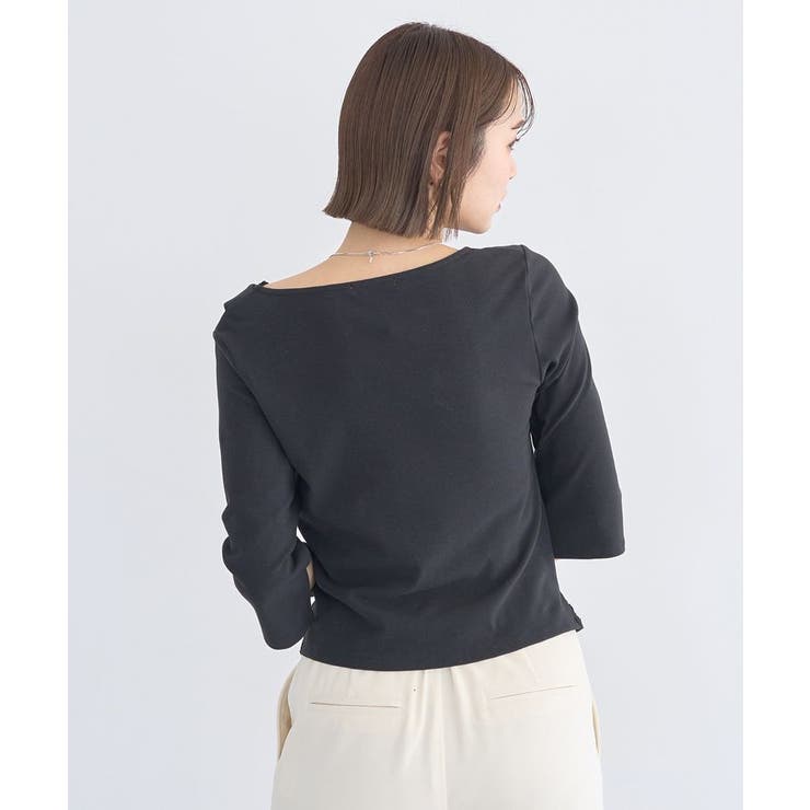 レースレイヤードドレーププルオーバー | earth music&ecology  | 詳細画像5 