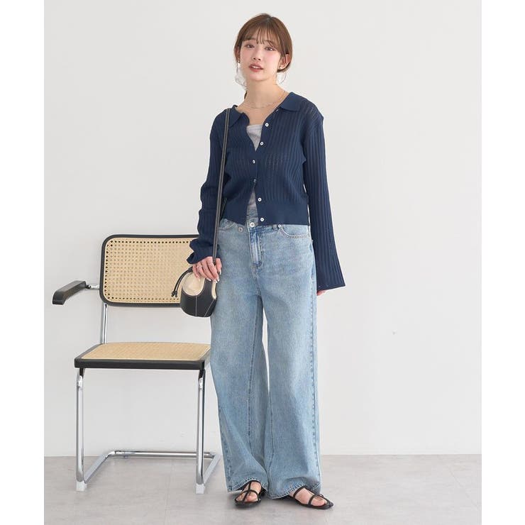 チェーンリブラメカットタンクトップ | earth music&ecology  | 詳細画像11 