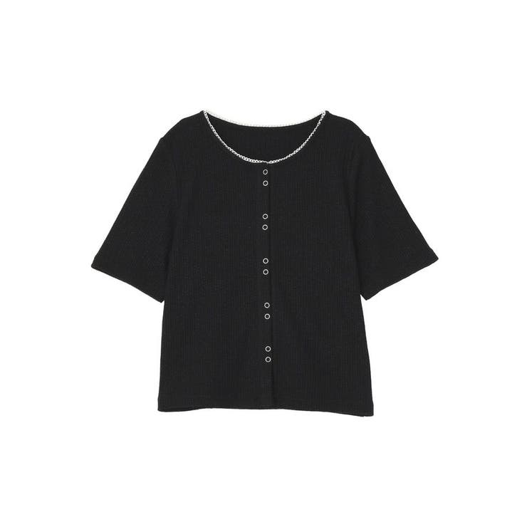 チェーンリブラメカットソー | earth music&ecology  | 詳細画像32 