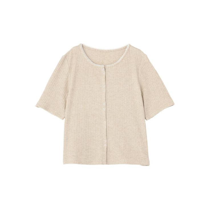 チェーンリブラメカットソー | earth music&ecology  | 詳細画像34 