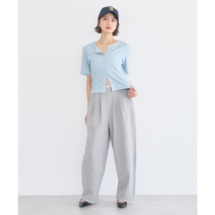 チェーンリブラメカットソー | earth music&ecology  | 詳細画像17 