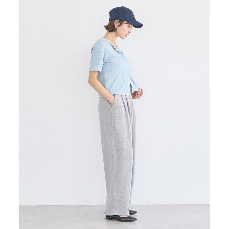 チェーンリブラメカットソー | earth music&ecology  | 詳細画像18 