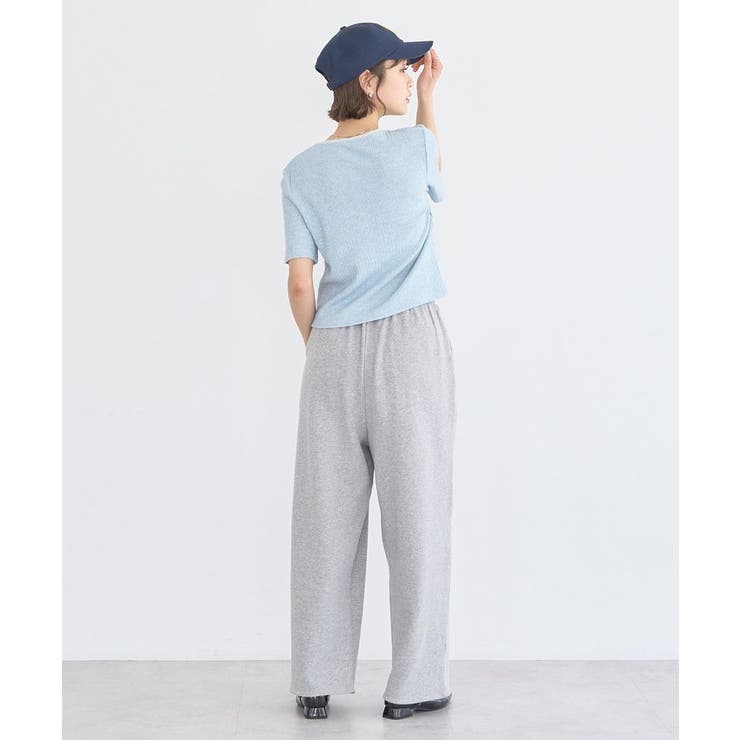 チェーンリブラメカットソー | earth music&ecology  | 詳細画像19 