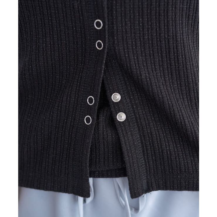 チェーンリブラメカットソー | earth music&ecology  | 詳細画像21 