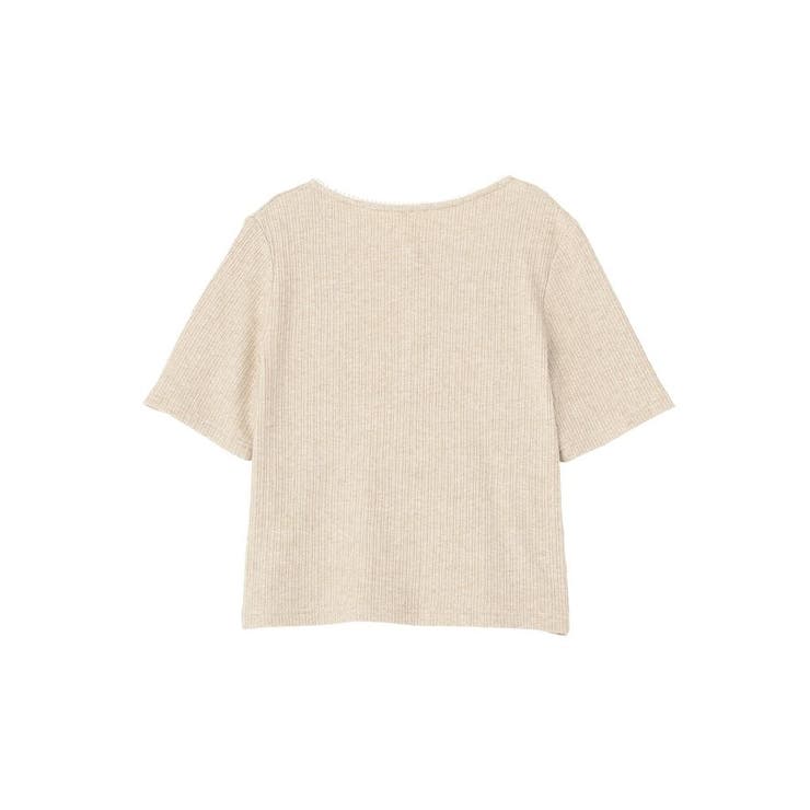 チェーンリブラメカットソー | earth music&ecology  | 詳細画像23 