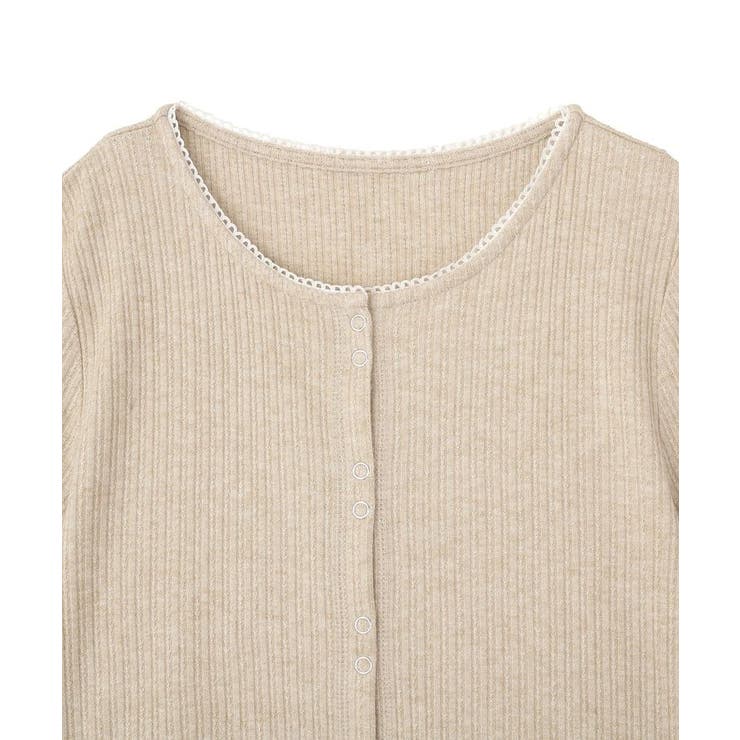 チェーンリブラメカットソー | earth music&ecology  | 詳細画像24 