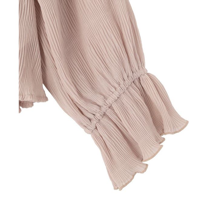 シャーリングフリルオフショルブラウス | earth music&ecology  | 詳細画像19 