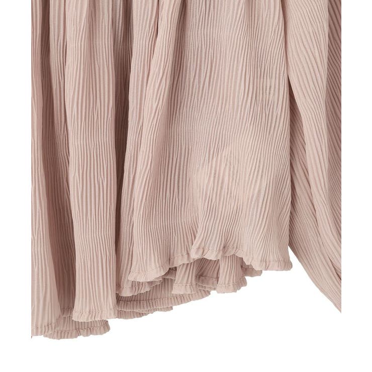 シャーリングフリルオフショルブラウス | earth music&ecology  | 詳細画像20 