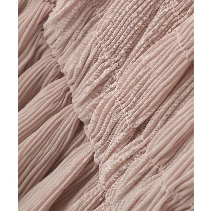 シャーリングフリルオフショルブラウス | earth music&ecology  | 詳細画像26 