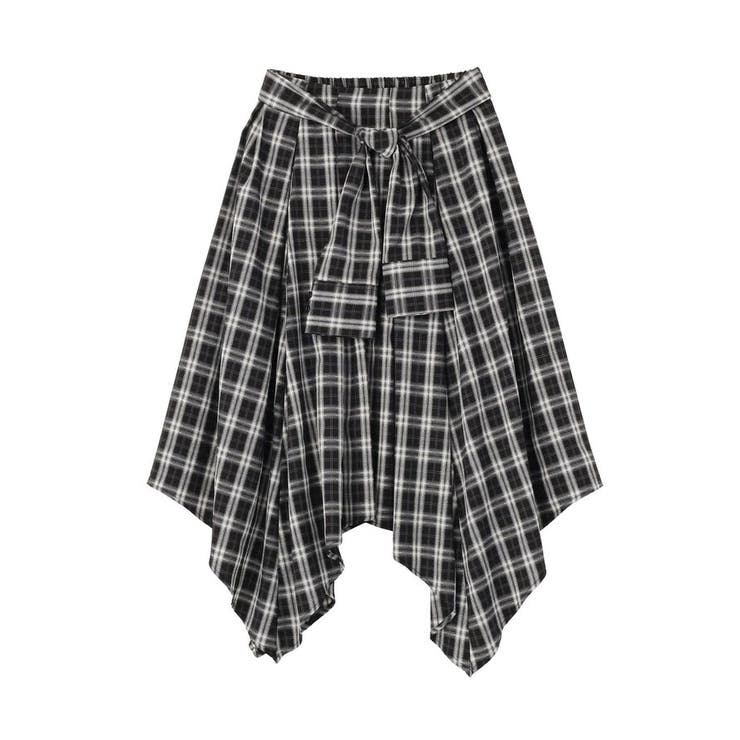 イレヘムチェックシャツライクスカート | earth music&ecology  | 詳細画像30 