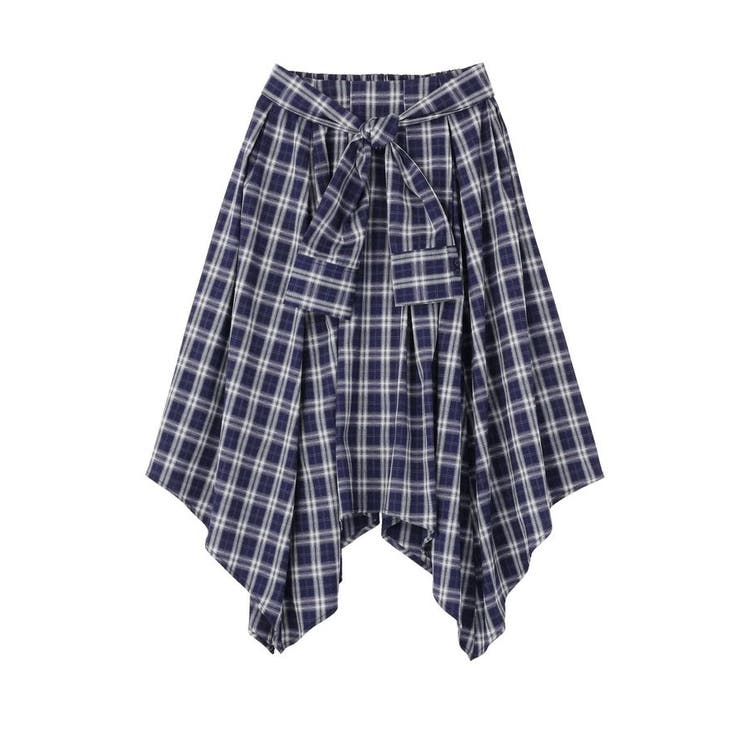 イレヘムチェックシャツライクスカート | earth music&ecology  | 詳細画像32 