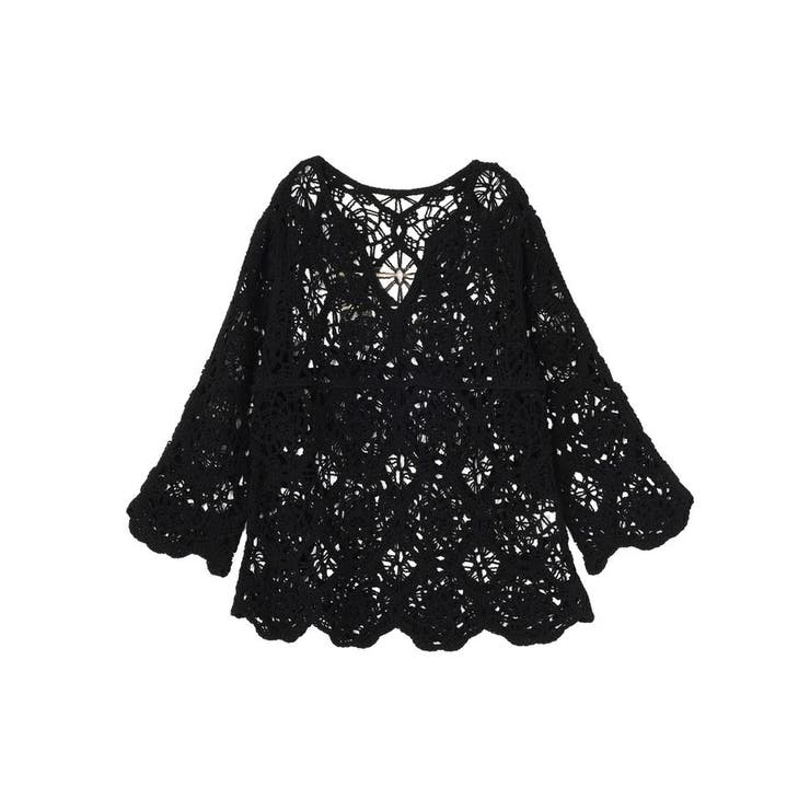 クロシェ風プルオーバー | earth music&ecology  | 詳細画像29 